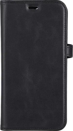 BUFFALO 2 i 1 lommebok skinn 3 kort iPhone 14 Pro Max Svart