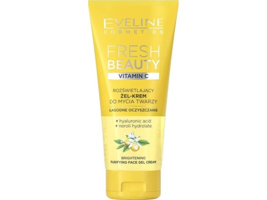 Eveline_Fresh Beauty Illuminating Face Wash Gel Creme Med Vitamin C 150Ml