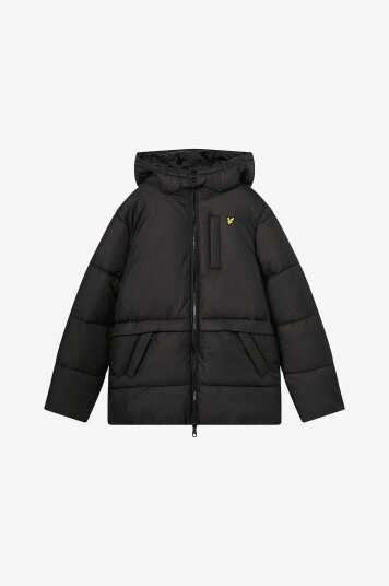 Lyle & Scott Jakke Ripstop Quilted Puffer Coat Svart Lyle & Scott Jakke Ripstop Quilted Puffer Coat Svart