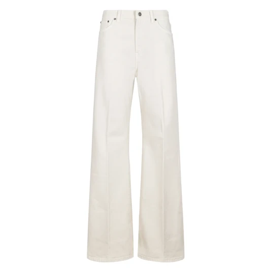 Dondup Dame Bukser Hvit W26,
