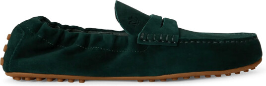 Lauren Ralph Lauren Wynnie Sheep Suede Driver Green 37