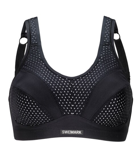 Swegmark Incredible Sports Bra Black 70E, Black Swegmark Incredible Sports Bra Black 70E, Black