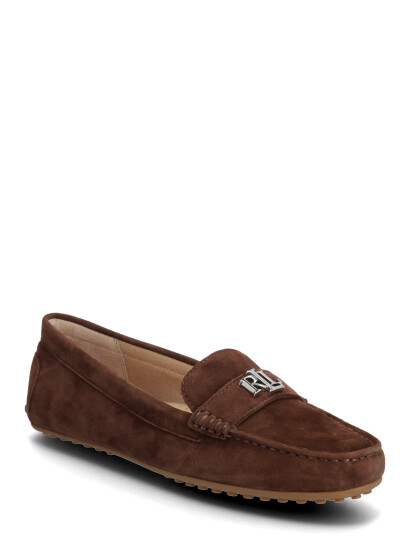 Lauren Ralph Lauren Barnsbury Suede Loafer - Brown - 41 Lauren Ralph Lauren Barnsbury Suede Loafer - Brown - 41