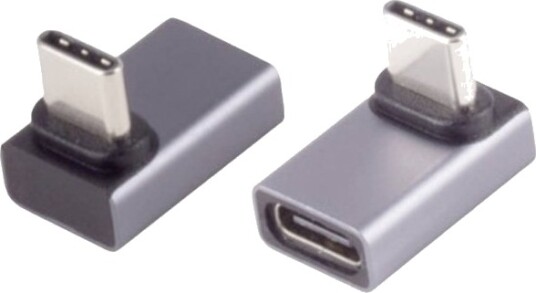 Usb-C®-Adapter 4.0 90° Vinklet Opp/Ned Pro-Adapter (10080136) Bkl Electronic Usb-C®-Adapter 4.0 90° Vinklet Opp/Ned Pro-Adapter (10080136) Bkl Electronic
