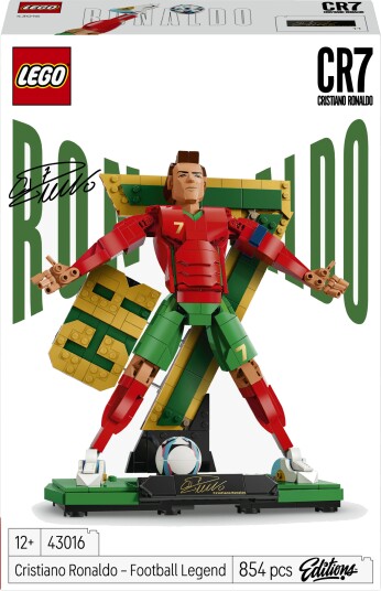 Lego Editions Fotball-Legenden Cristiano Ronaldo 43016 Lego Editions Fotball-Legenden Cristiano Ronaldo 43016