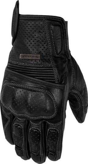MC-Hansker Rusty Stitches Zeke Svart 3XL