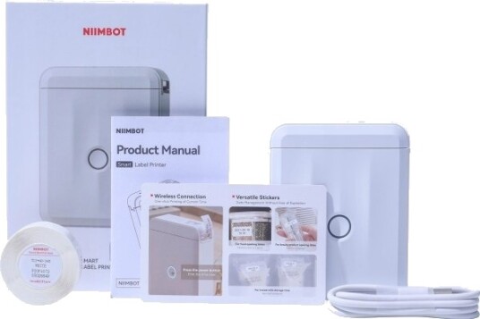 Etikettskriver Niimbot Niimbot Etikettskriver D110-M Smart Hvit + Etikettrull 160 Stk. Etikettskriver Niimbot Niimbot Etikettskriver D110-M Smart Hvit + Etikettrull 160 Stk.