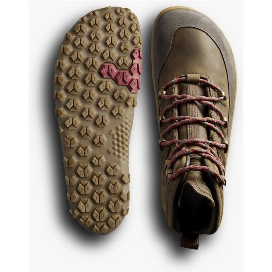 Vivobarefoot Tracker Leather At Mens Brown Brown 40