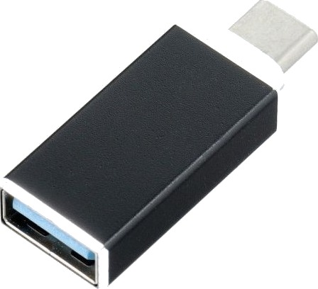 Usb-Adapter Oem Usb-A Til Usb-C Svart