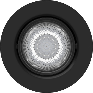 Philips Impala Ceiling spotlys 6W 1-pakning (sort)