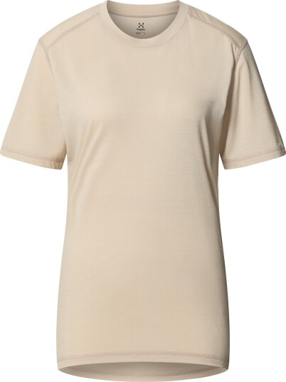 Haglöfs Women"s Kaise Wool Tee Chalk Beige M