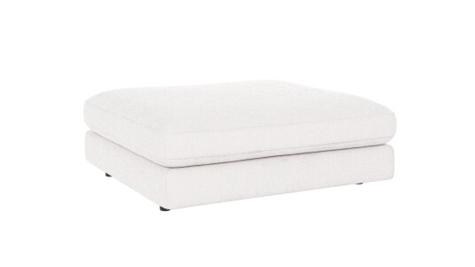 Rowico Home Duncan fotskammel Hvit Bobby 1 112 x 103 x 41 cm Hvit
