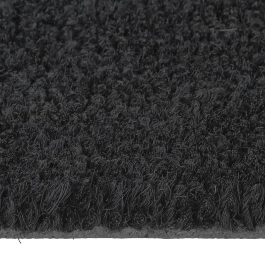 Dørmatte svart 90x150 cm tuftet kokosfiber 8721012225060