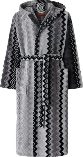 Missoni unisex Natt og Loungeklær Grå M, Missoni unisex Natt og Loungeklær Grå M,