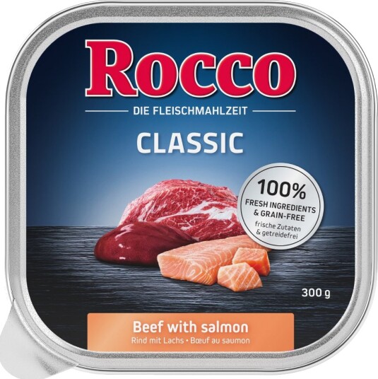 Rocco Våtfôr Classic Laks 9 X 300 G
