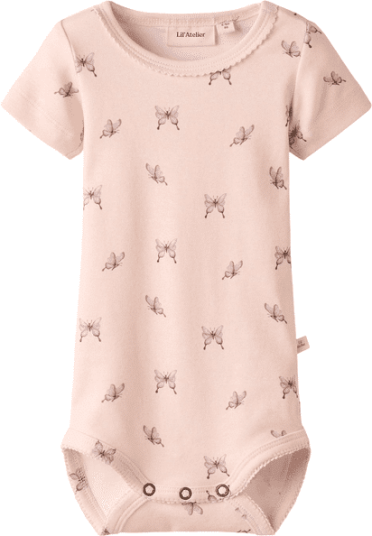 Lil' Atelier Nbfgayo kortermet body Peach Blush Lil' Atelier Nbfgayo kortermet body Peach Blush