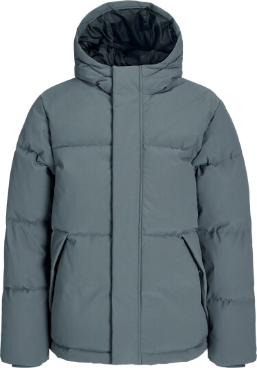 Jack & Jones Jjesoho Puffer Hood Aw26 Sn Jnr Grey 128 Jack & Jones Jjesoho Puffer Hood Aw26 Sn Jnr Grey 128