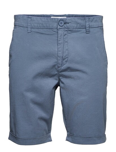 Knowledge Cotton Apparel Chuck Regular Chino Shorts Blue 38