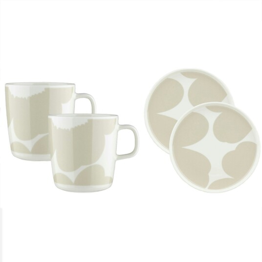 Marimekko Iso Unikko Frokostsett 4 Deler