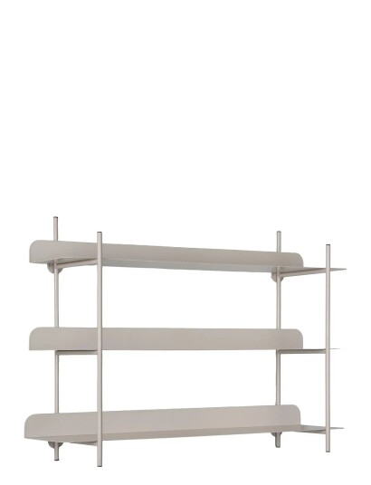 Leitmotiv Wall Rack Riqueza Tres Grey H42CM Leitmotiv Wall Rack Riqueza Tres Grey H42CM