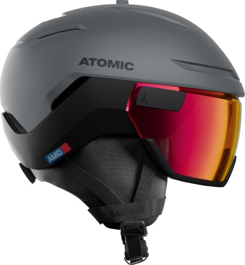 Atomic Savor GT Amid Visor Photo, Skihjelm Med Visir, Slate 51-55