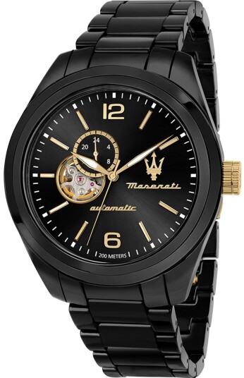 Maserati Herreklokke R8823150001 Traguardo Sort/Keramik Ø45 mm Maserati Herreklokke R8823150001 Traguardo Sort/Keramik Ø45 mm