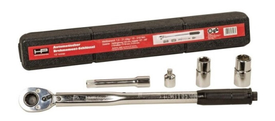 Hp Autozubehör 13228 Momentnøgler Med Reversibel Skralde 1/2 (12,5 Mm) 40 - 210 Nm