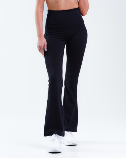LEVITY Lotus Flare Pants Tall Black M