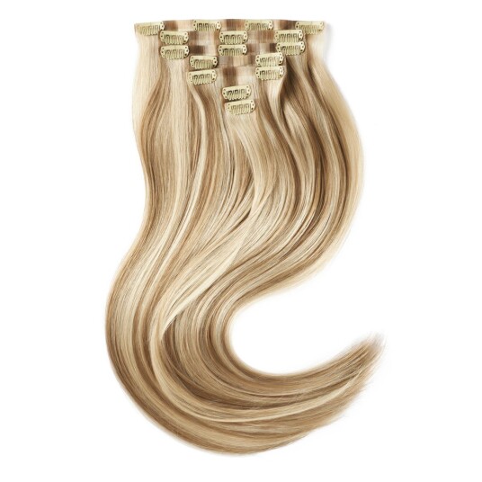 Rapunzel of Sweden Invisible Clip-ins Straight / Medium Volume / 7 pie