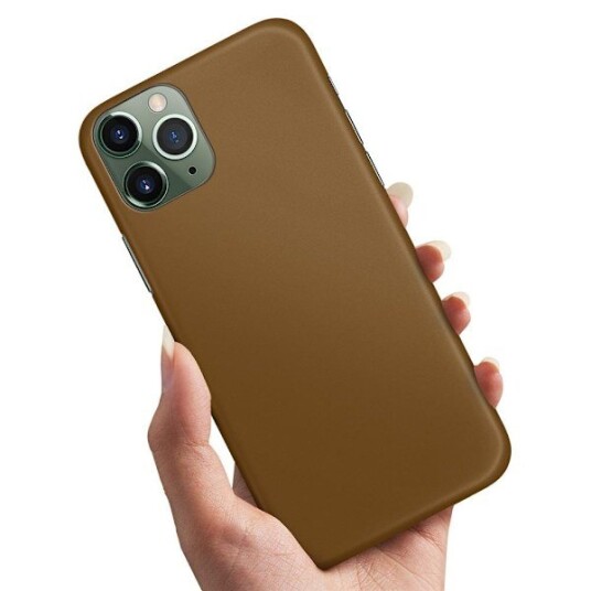 iPhone 11 - Deksel/Mobildeksel Brun Brown