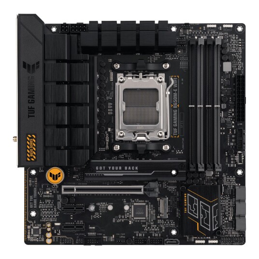 ASUS TUF Gaming B650M-E Micro ATX Hovedkort med Wi-Fi 6 ASUS TUF Gaming B650M-E Micro ATX Hovedkort med Wi-Fi 6