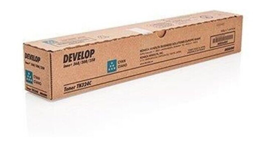 DEVELOP Toner TN-324 Cyan (A8DA4D0) VE 1 Stück für - Laser toner Blå DEVELOP Toner TN-324 Cyan (A8DA4D0) VE 1 Stück für - Laser toner Blå