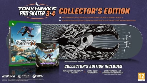 Tony Hawk's Pro Skater 3 + 4 Collector's Edition Xbox One Spill