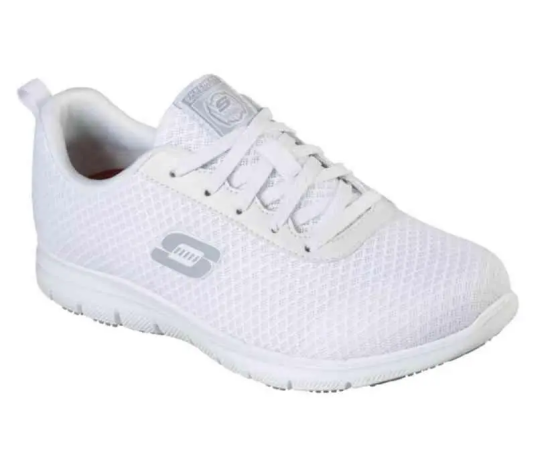 Skechers Arbeidssko Ghenter Bronaugh Dame Str. 41 Hvit Par