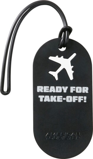 American Tourister Fun Tags Bagasjemerke 2-Pakk, Ready For Take-Off