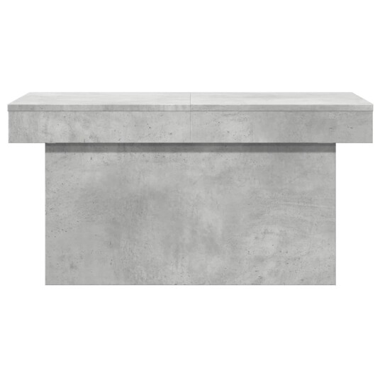 Salongbord betonggrå 80x55x40 cm konstruert tre 840866