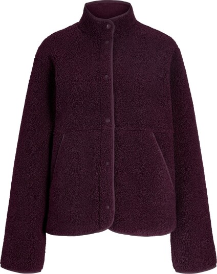 JJXX Jxvera Teddy Jacket Otw Noos Burgundy XS