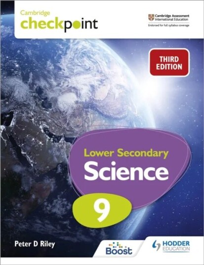 Cambridge Checkpoint Lower Secondary Science Student'S Book 9 Av Peter Riley
