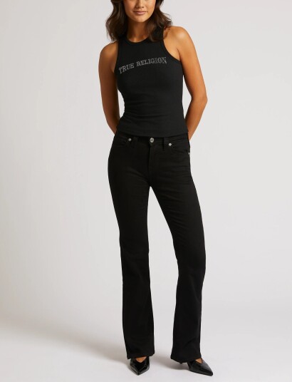 True Religion Becca Mr Bootcut Flap Black 25 x 33 True Religion Becca Mr Bootcut Flap Black 25 x 33