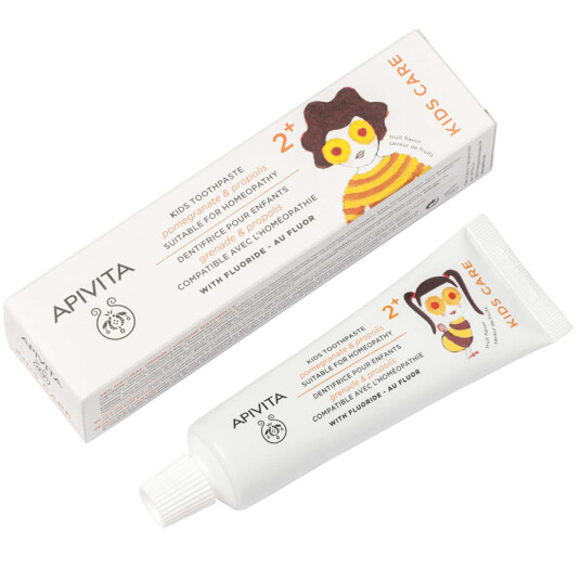 Naturlig Barnetannkrem APIVITA Kids Xylitol 50 ml