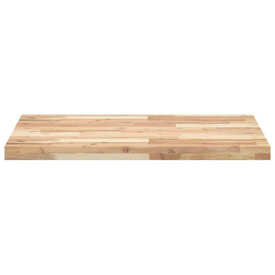  Bordplate ubehandlet 80x60x4 cm heltre akasie