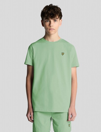 Lyle & Scott Plain T Shirt Green 110 116 Lyle & Scott Plain T Shirt Green 110 116