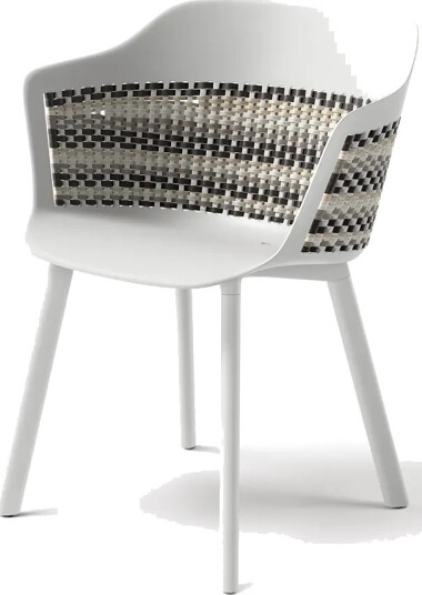 Dedon MYMI lenestol w/ aluminum ben DE1 lipari 0304 lipari 0304 Dedon MYMI lenestol w/ aluminum ben DE1 lipari 0304 lipari 0304