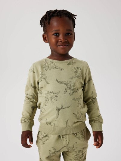 Name It Varon Long Sleeve Sweater Grønn 116