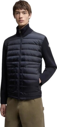 Moncler Herre Strikkevarer Blå L,