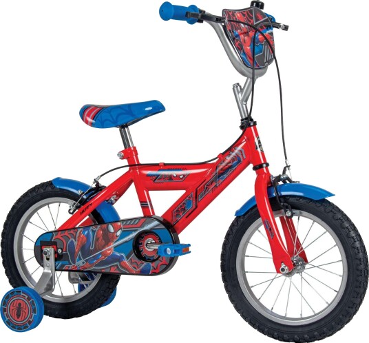 Huffy Barnesykkel 14" 4 6 År Marvel Spider Man