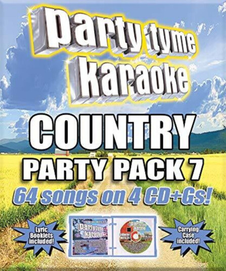 Diverse Artister Party Tyme Karaoke: Country Party Pack 7 CD