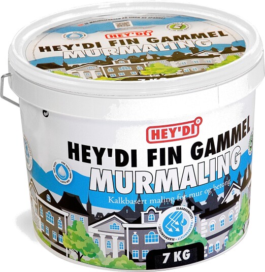Hey'di Fin Gammel Murmaling Hvit 7 kg
