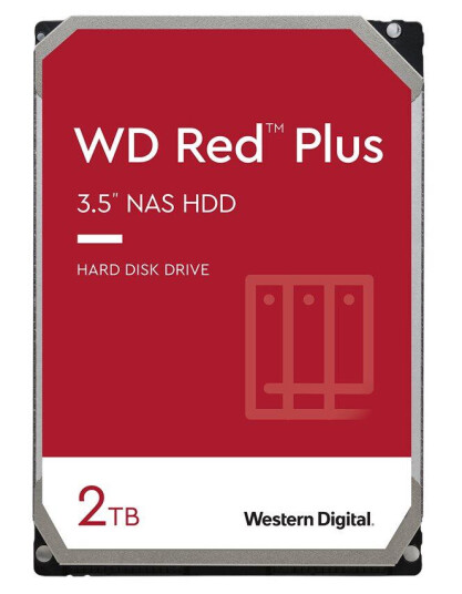 WD Red WD20EFPX - harddisk - 2 TB - SATA 6Gb/s