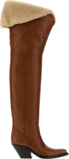 Chloé, Dame, Sko, Brun, 39 EU,